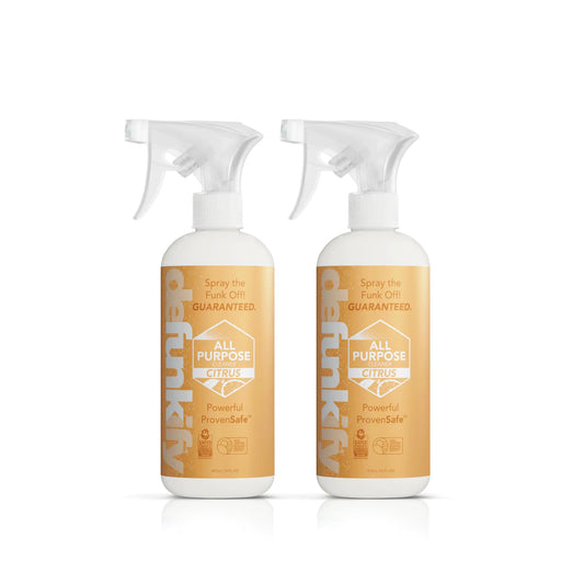 DEFUNKIFY All Purpose Cleaning Spray Bathroom Cleaner Spray Household Cleaning Supplies Spray Floor Cleaner 2-Pack (Citrus)
